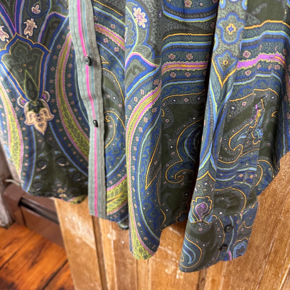 Robert Graham :Patterned Button Down Size Large - image 8